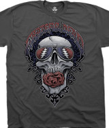 Grateful Dead Steal Your Shades Charcoal T-Shirt Tee Liquid Blue