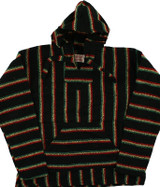 Rasta Baja Pullover Black Hoodie