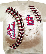 Grateful Dead St. Louis Cardinals Steal Your Base Tie-Dye T