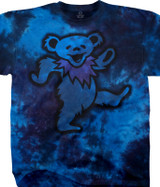 Happylife Productions Grateful Dead Dancing Bears Tie Dye T Shirt L