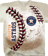 Stitches Youth Houston Astros Blaze Tie Dye T-Shirt