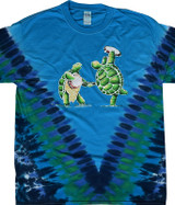 Grateful Dead Terrapin Moon Tie-Dye T-Shirt Tee Liquid Blue