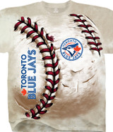 MLB Toronto Blue Jays Hardball Tie-Dye T-Shirt Tee Liquid Blue