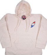 Grateful Dead GD Tribal SYF Embroidered Baja Hoodie Liquid Blue