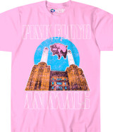 Pink Floyd Animals Pink T-Shirt Tee Liquid Blue