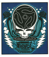 Grateful Dead GD DJ Spin Your Face Sticker