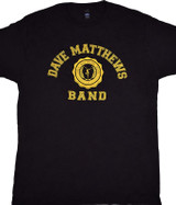 Dave Matthews Band College Logo Black T-Shirt Tee