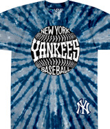 Liquid Blue Youth  New York Yankees Youth Hardball Tie-Dye T-Shirt - Kids  ~ Cherry Art Editions