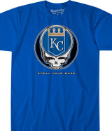 MLB Kansas City Royals KISS Dressed to Kill Blue T-Shirt Tee
