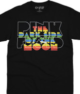 Pink Floyd Its All Dark Black T-Shirt Tee Liquid Blue