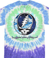 Grateful Dead Sky Space SYF Tie-Dye T-Shirt Tee Liquid Blue