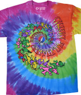 Grateful Dead - Sunshine Bears Tie Dye Mens T Shirt, XL / Multi