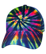 Tie-Dye Rainbow Streak Hat