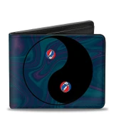 Grateful Dead GD Ying Yang Swirl Bi-Fold Wallet