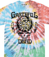 Grateful Dead Roosevelt Tie-Dye T-Shirt Tee Liquid Blue