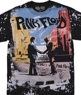 Pink Floyd Wish You Were Here Havok Black T-Shirt Tee Liquid Blue