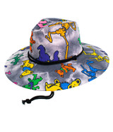 Grateful Dead Dancing Bear Skelly Resort Hat