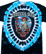 Grateful Dead Steal Your Bertha Tie-Dye T-Shirt Tee Liquid Blue