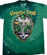 Grateful Dead Celtic Bertha Tie-Dye T-Shirt Tee Liquid Blue