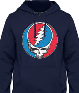 Grateful Dead Steal Your Face Hoodie by Liquid Blue