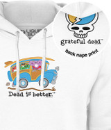 Grateful Dead Wagon Dead Is Better Hoodie by Liquid Blue