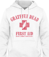 Grateful Dead First Aid Hoodie by Liquid Blue