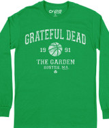 Grateful Dead Boston Garden 91 Long Sleeve T-Shirt Tee by Liquid Blue