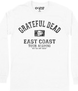 Grateful Dead East Coast Long Sleeve T-Shirt Tee by Liquid Blue
