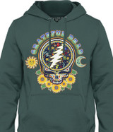 Grateful Dead Steal Your Face Day Of The Dead Hoodie by Liquid Blue