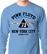 Pink Floyd Radio City Crew Long Sleeve T-Shirt Tee by Liquid Blue