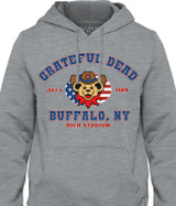 Grateful Dead Buffalo 89 Hoodie by Liquid Blue