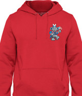 Grateful Dead Wave that Flag Chest Hoodie by Liquid Blue