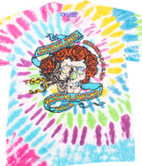 Grateful Dead The Garden 93 Tie-Dye T-Shirt Tee Liquid Blue