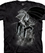 Silver Dragon Classic Cotton T-Shirt by The Mountain