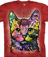 9 Lives Classic Cotton T-Shirt by The Mountain