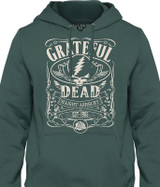Grateful Dead Haight Ashbury Poster Hoodie by Liquid Blue