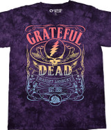 Grateful Dead Haight Ashbury Poster T-Shirt Tee by Liquid Blue
