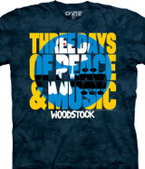Woodstock Logo T-Shirt by Liquid Blue