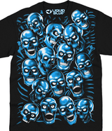 Liquid Blue Skull Pile T-Shirt by Liquid Blue