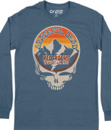 Grateful Dead Live at Red Rocks Long Sleeve T-Shirt by Liquid Blue