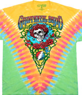 Grateful Dead Vineyard Bertha Tie-Dye T-Shirt Tee Liquid Blue