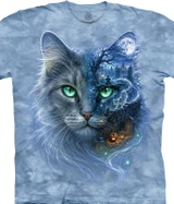 SpiritScape 9 Lives Phantom Classic Cotton T-Shirt by The Mountain