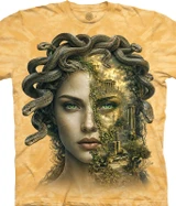 SpiritScape Medusa Classic Cotton T-Shirt by The Mountain