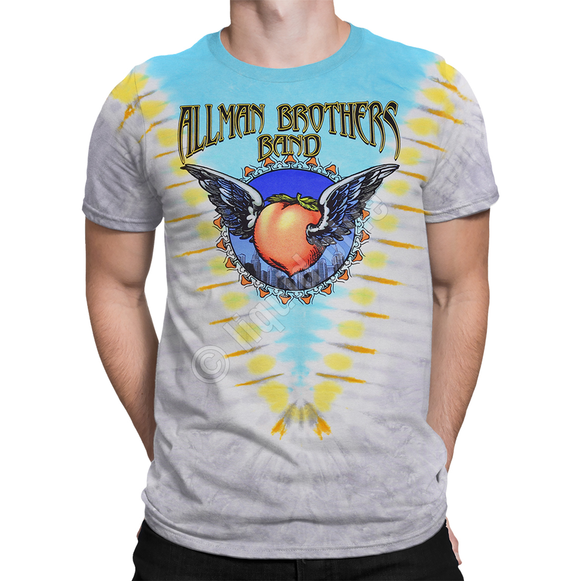 allman brothers tie dye shirt