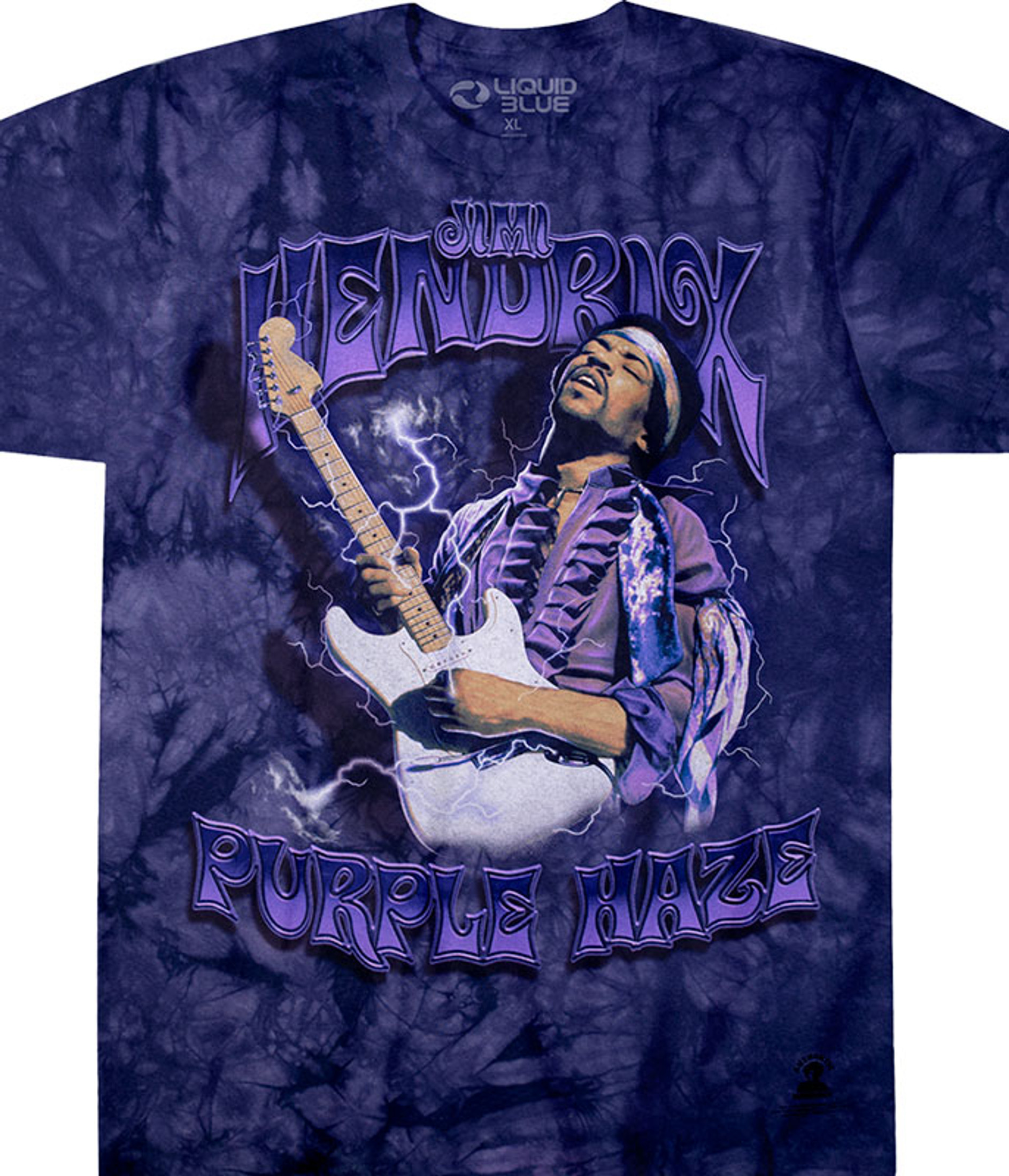 00s LIQUID BLUE Jimi Hendrix ロック バンドTシャツ