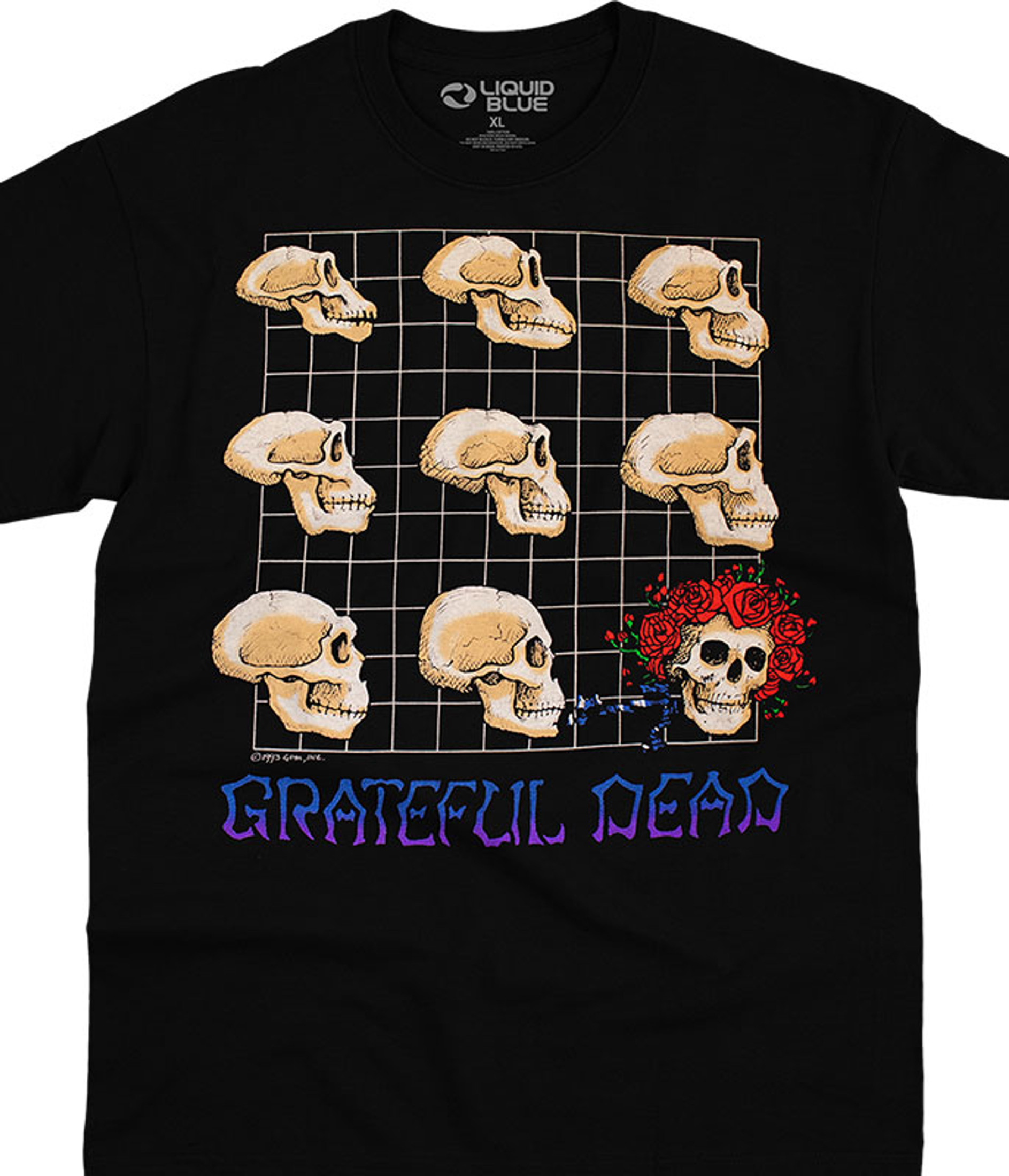 Grateful Dead Evolution Black T-Shirt