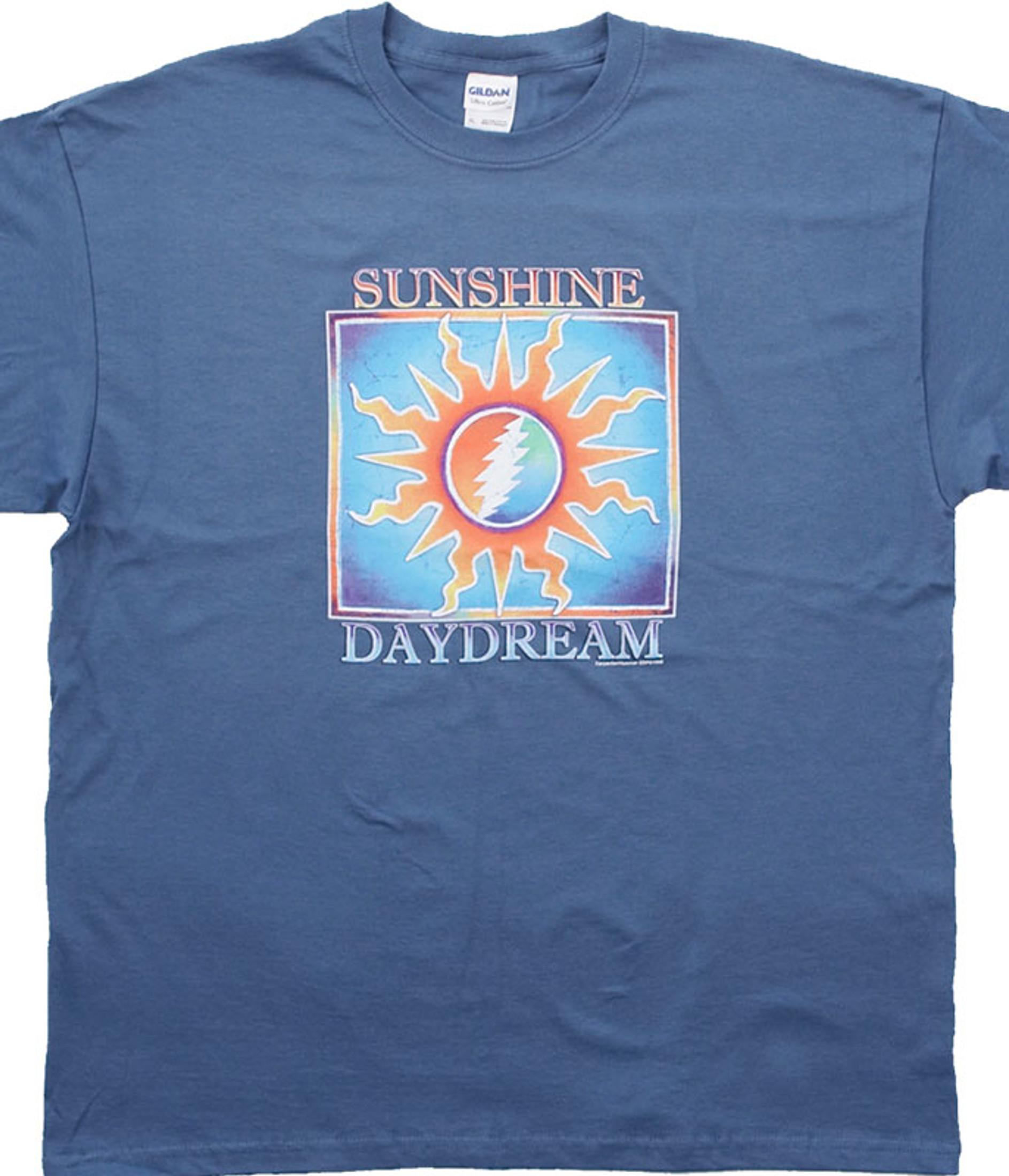 Grateful Dead Sunshine Daydream Blue T-Shirt Tee Liquid Blue