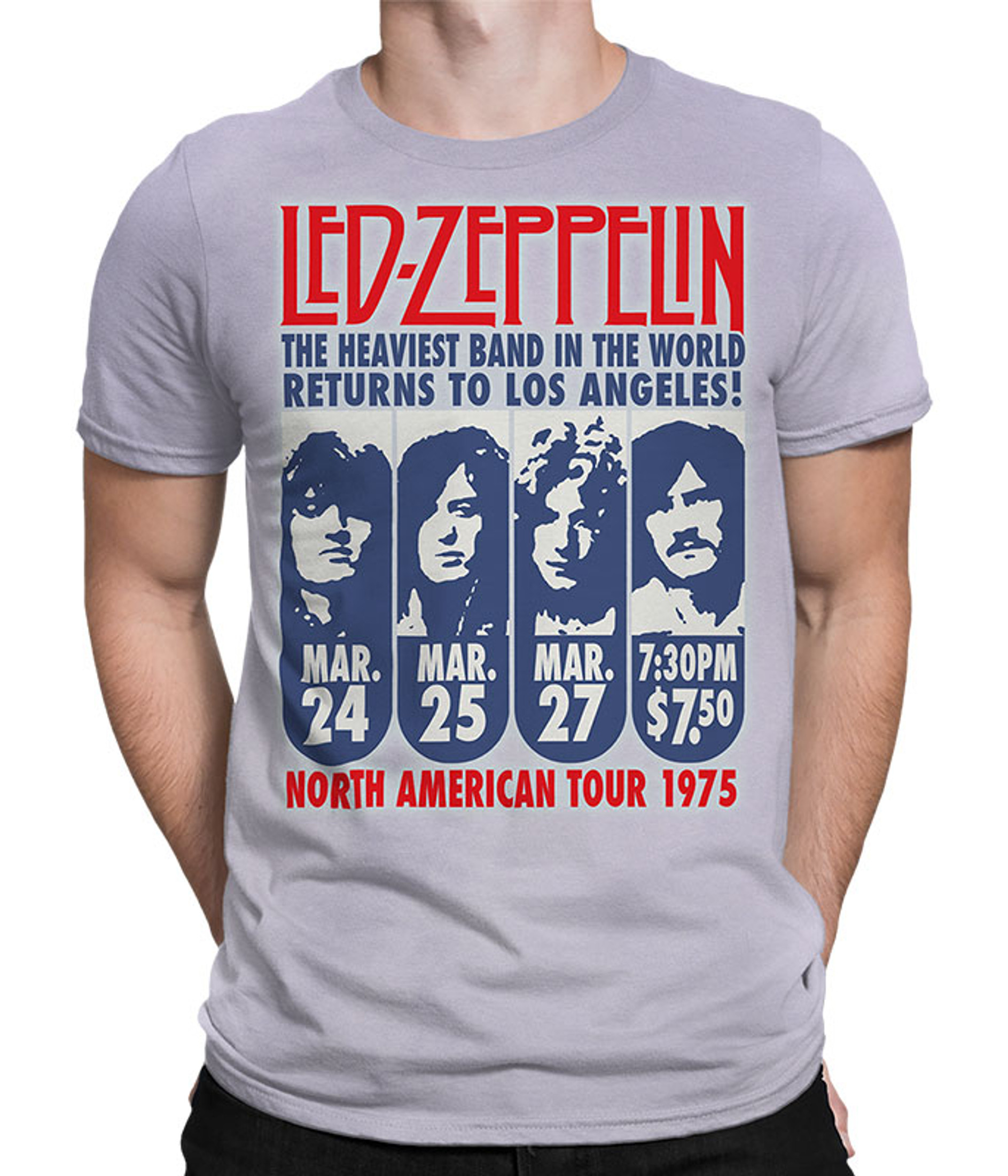 Zeppelin LA 1975 Tie-Dye T-Shirt