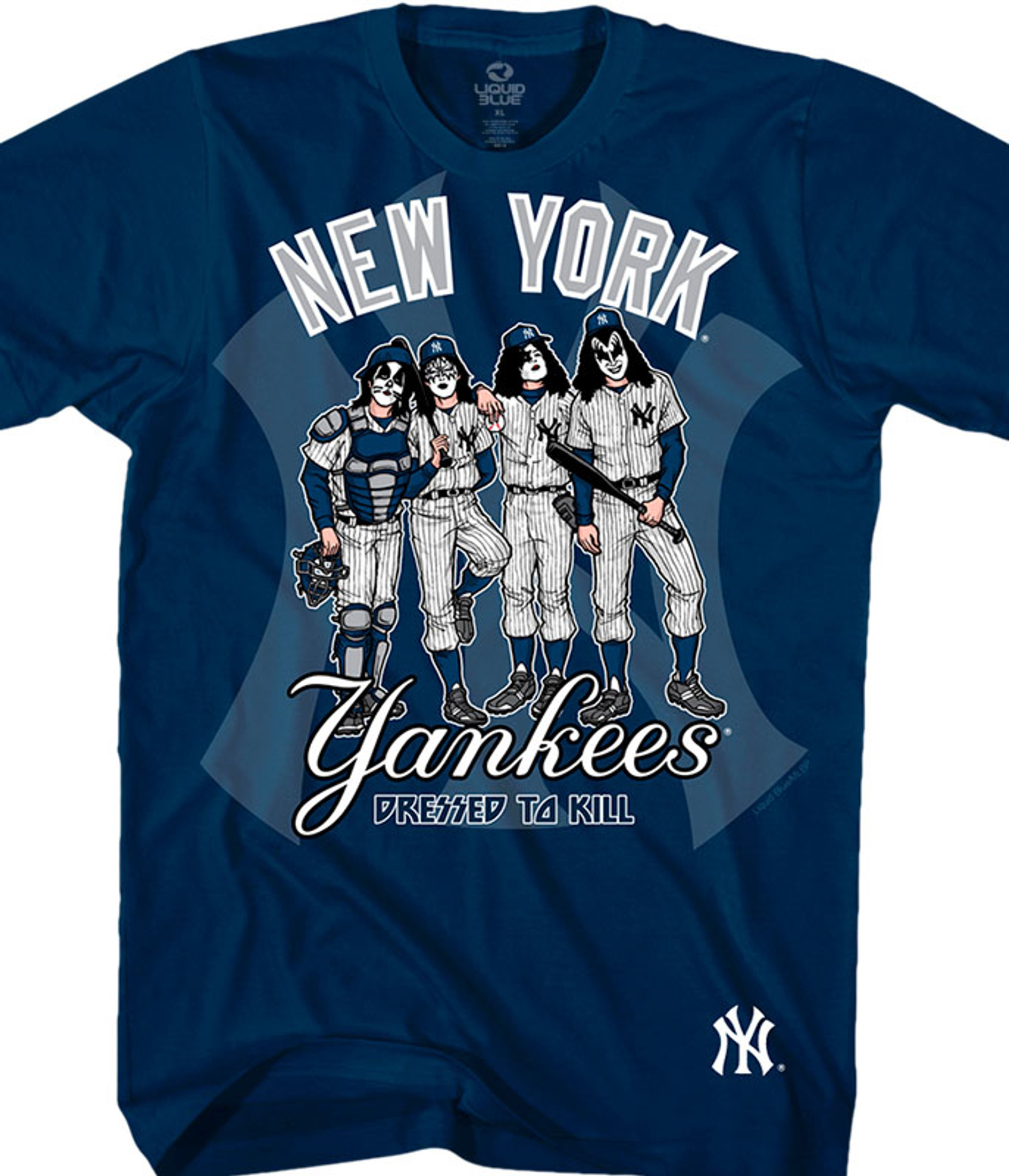 Áo MLB Overfit Monotive New York Yankees Tshirt  thesunshine