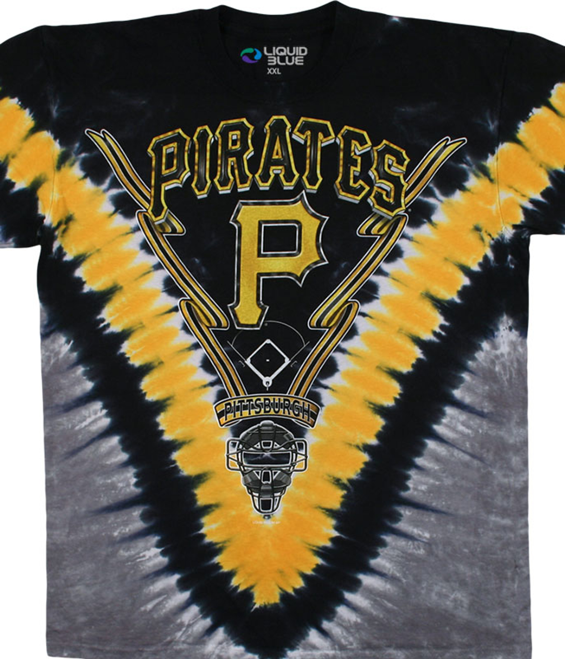 Pittsburgh Pirates Steal Your Base Tie-Dye T-Shirt